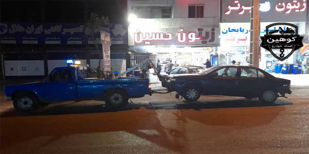 امداد رسانی در شهر لوشان